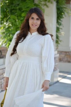 Florence White Eyelet Cotton Dress 29 Florence White Eyelet Cotton Dress -Women Dresses Store image 3e4ecc8c 2096 4c99 b4aa ed5f18d95a4c