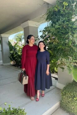 Merida Navy Midi Dress -Women Dresses Store image 61e677d4 878d 4464 b568 994567ec0fb4