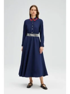 Evelyn Navy Maxi Dress -Women Dresses Store image 81462c74 777a 41b2 b82c 98e9a094dea4