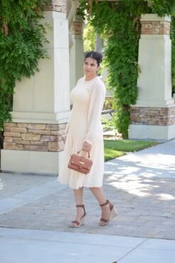 Ada Pale Yellow Smocked Dress -Women Dresses Store image 820b8244 3940 4f55 9627 0904907bbbb5