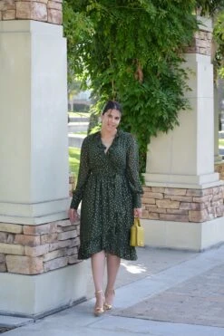 Talulla Hunter Green Gold Dash Dress -Women Dresses Store image ac3e877d 48a9 4eaa 8ec8 13bfc021cb5a