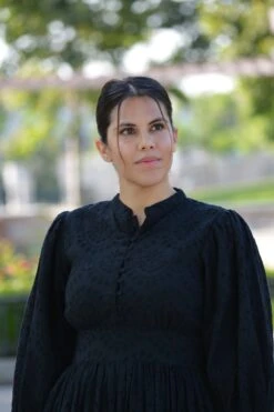 Florence Black Eyelet Cotton Dress -Women Dresses Store image c4fb733e b7c8 4c16 98e4 da5f97935db2