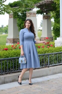 Santorini Blue Dress -Women Dresses Store image f6597aa3 4293 45f8 ad7b f98b236fb1f2